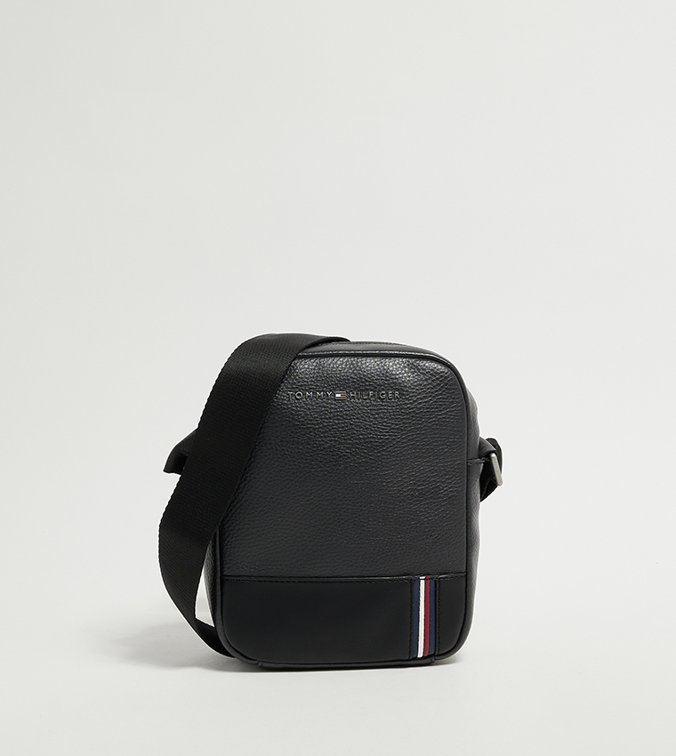 Textured Reporter Bag