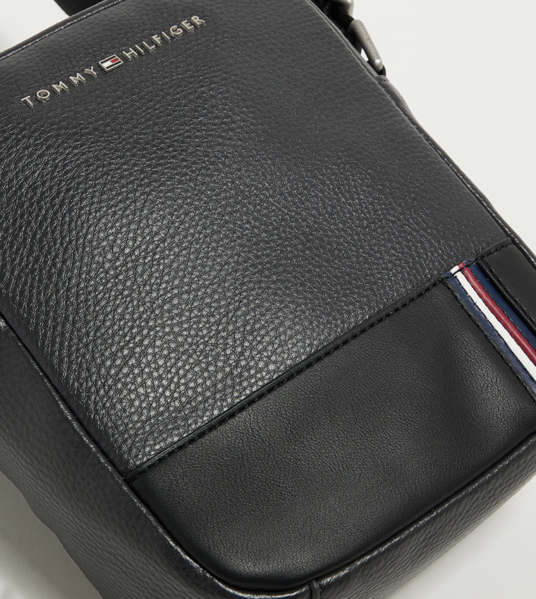 Textured Reporter Bag