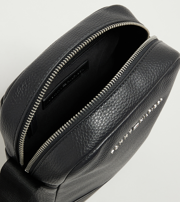 Textured Reporter Bag