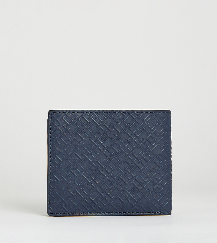Monogram Detail Bi-Fold Wallet