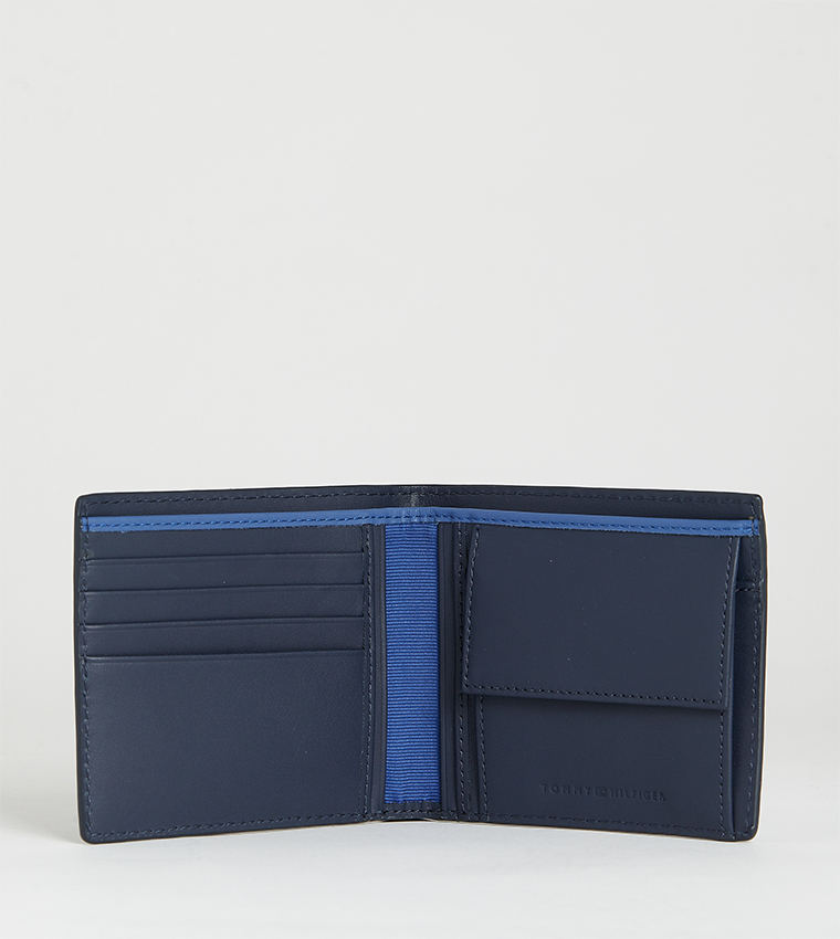 Monogram Detail Bi-Fold Wallet