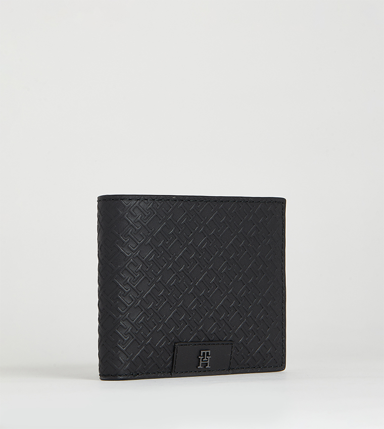 Monogram Detail Bi-Fold Wallet