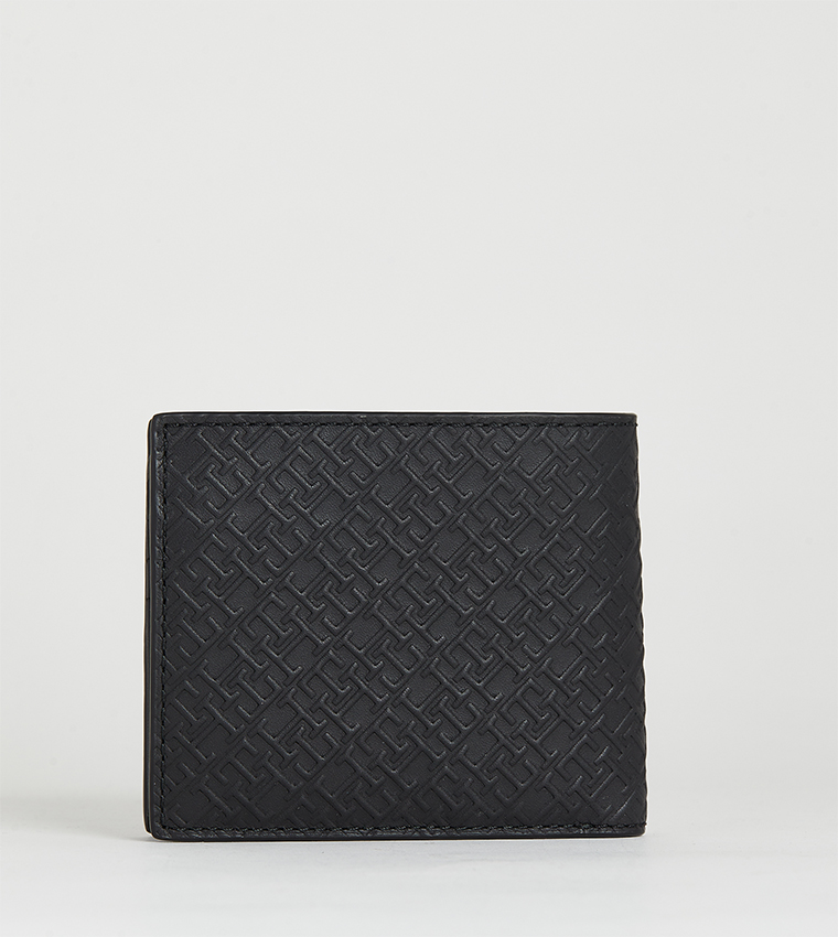 Monogram Detail Bi-Fold Wallet