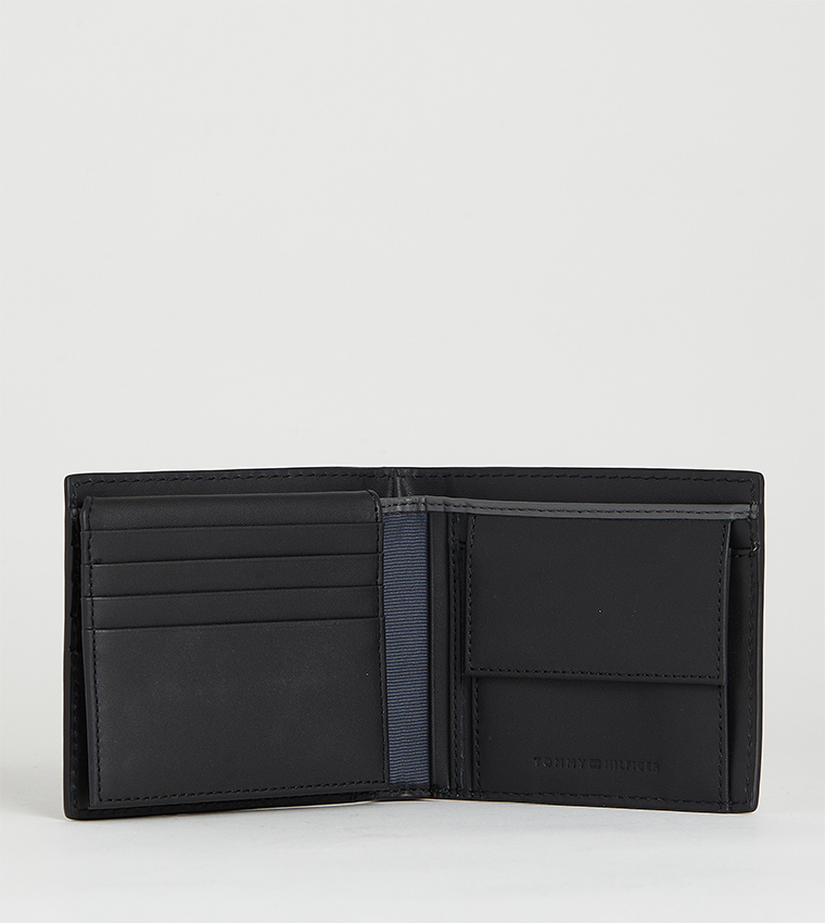 Monogram Detail Bi-Fold Wallet