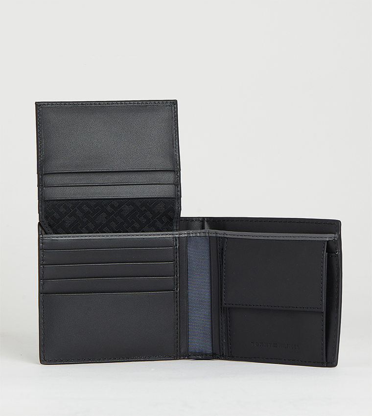 Monogram Detail Bi-Fold Wallet