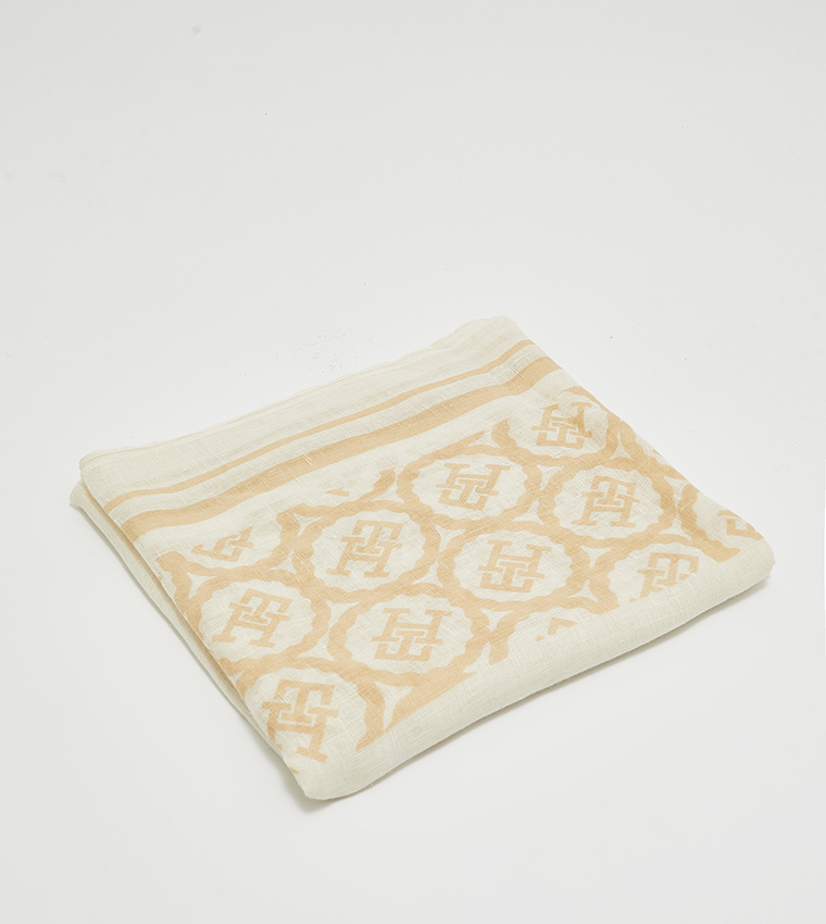 Monogram Printed Scarf
