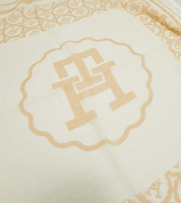 Monogram Printed Scarf