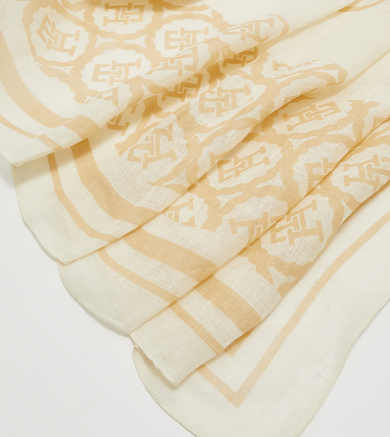 Monogram Printed Scarf