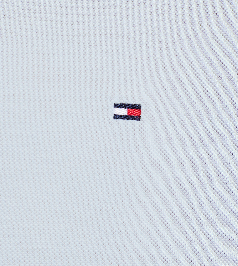 Flag Detail Short Sleeves Polo T-Shirt