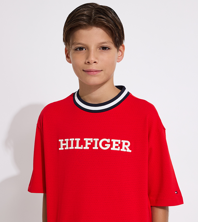Monotype Embroidered T-Shirt