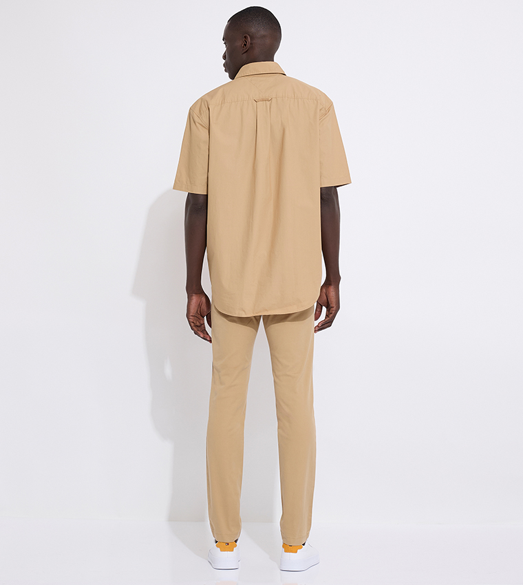 BLEECKER Monogram Embroidered Shirt