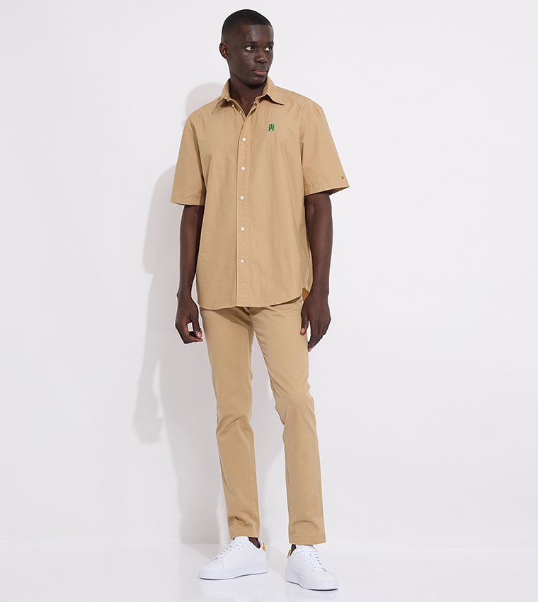 BLEECKER Monogram Embroidered Shirt