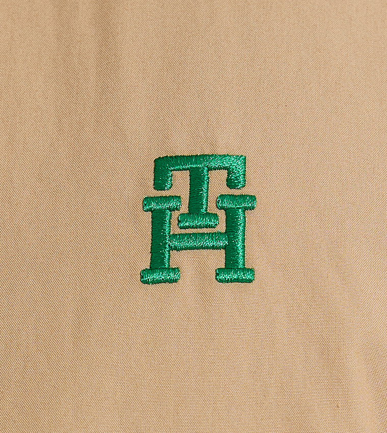 BLEECKER Monogram Embroidered Shirt