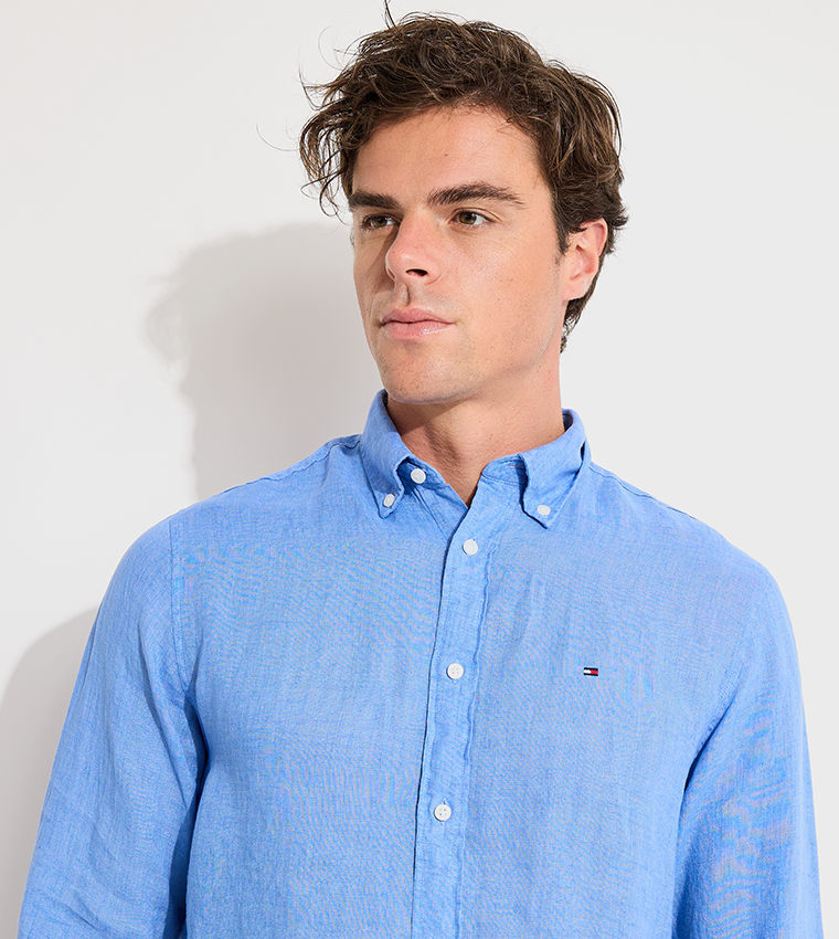 Logo Detail Long Sleeves Shirt