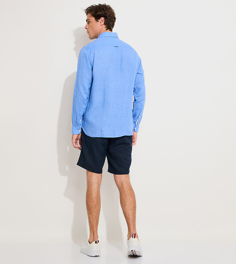 Logo Detail Long Sleeves Shirt