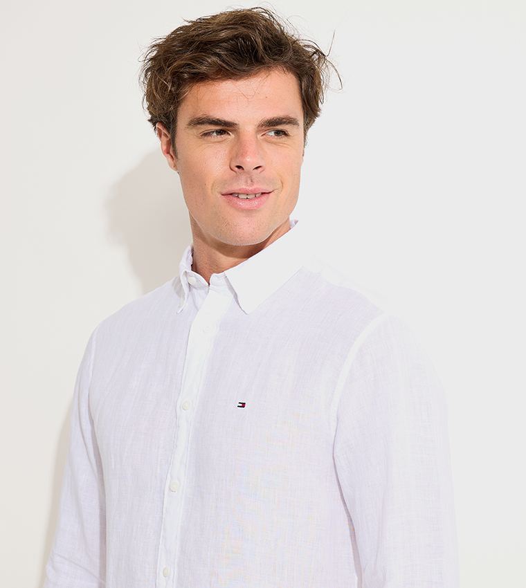 Logo Detail Long Sleeves Shirt