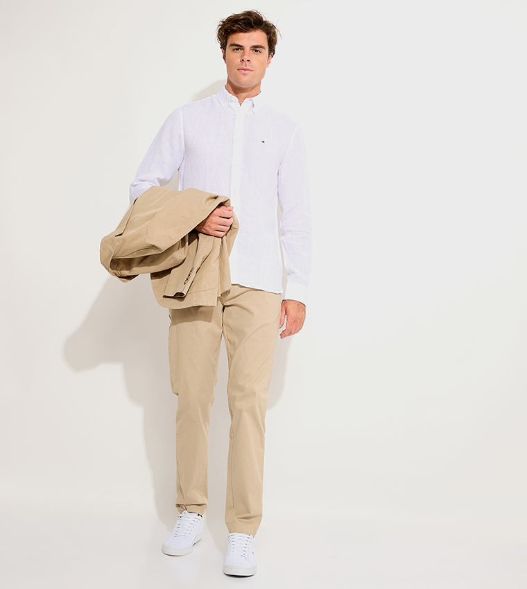Logo Detail Long Sleeves Shirt