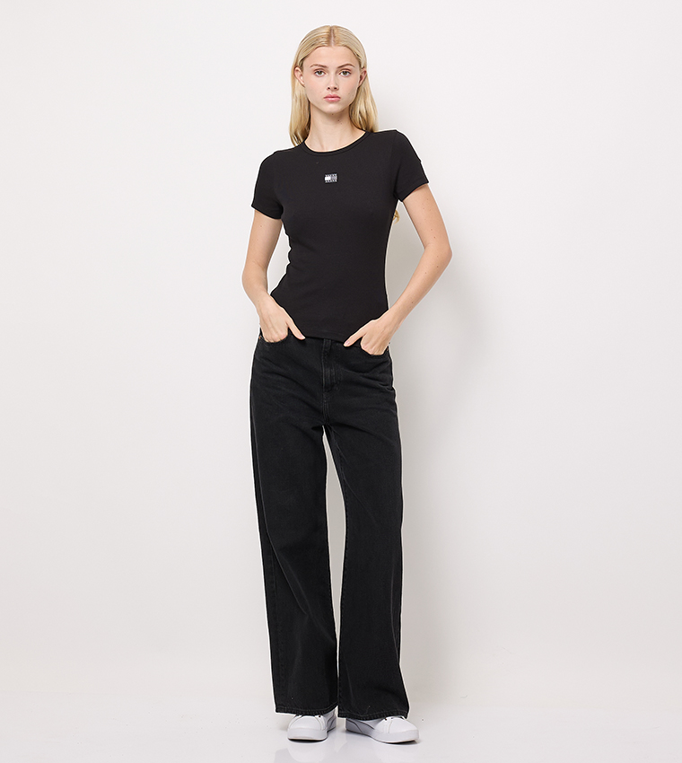 Logo Badge Short Sleeves T-Shirt