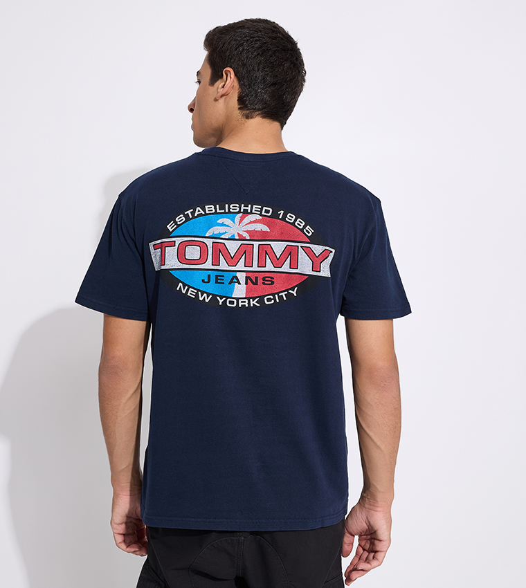 Back Printed Short Sleeves T-Shirt