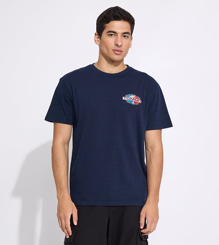 Back Printed Short Sleeves T-Shirt