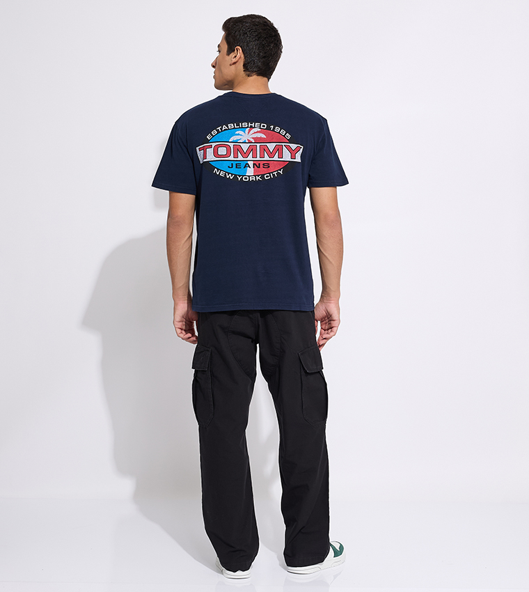 Back Printed Short Sleeves T-Shirt