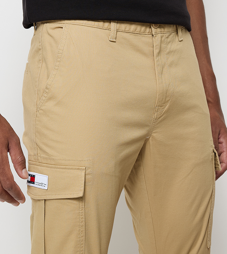 Austin Logo Badge Detail Cargo Pants