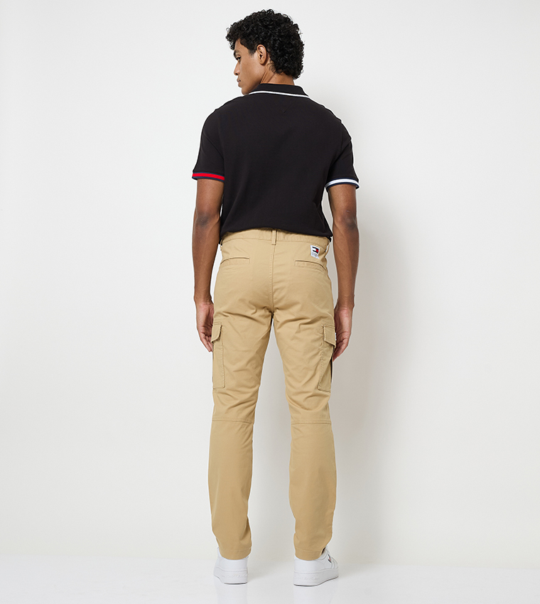 Austin Logo Badge Detail Cargo Pants