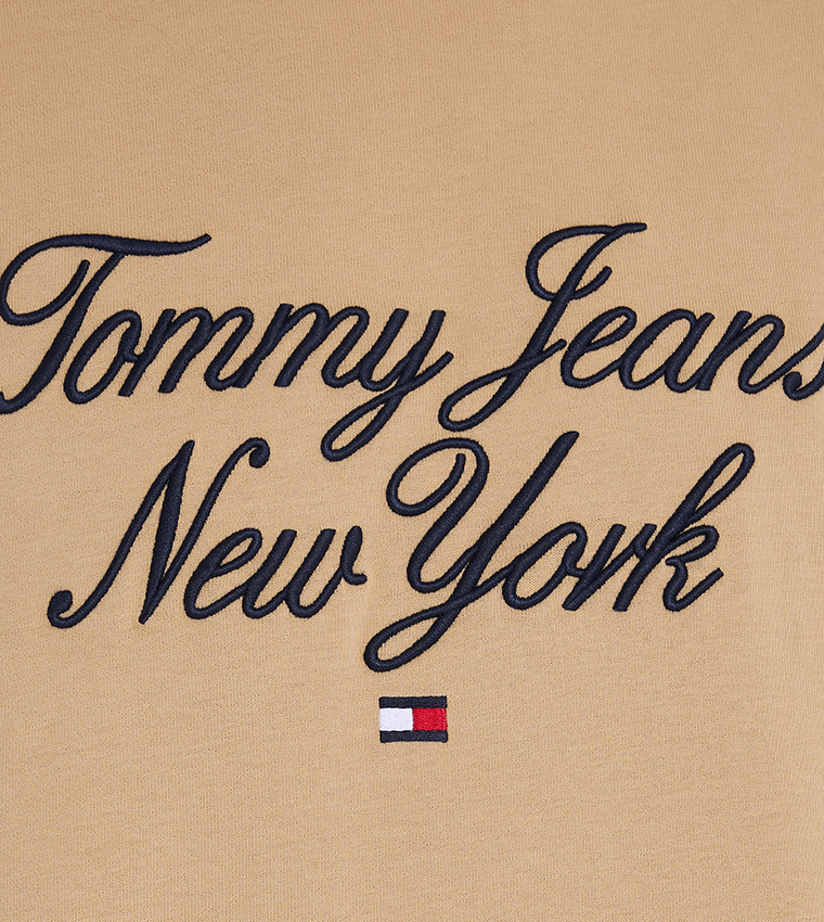 Logo Embroidered Oversized T-Shirt