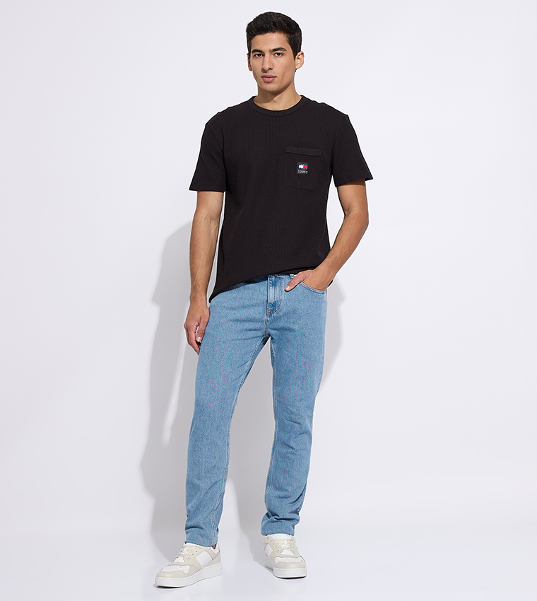 Washed Slim Fit Jeans