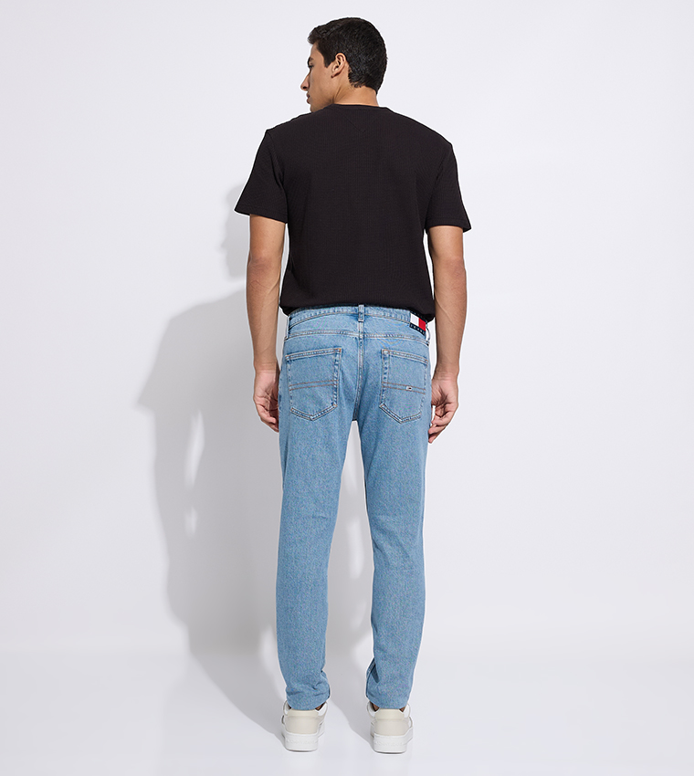 Washed Slim Fit Jeans
