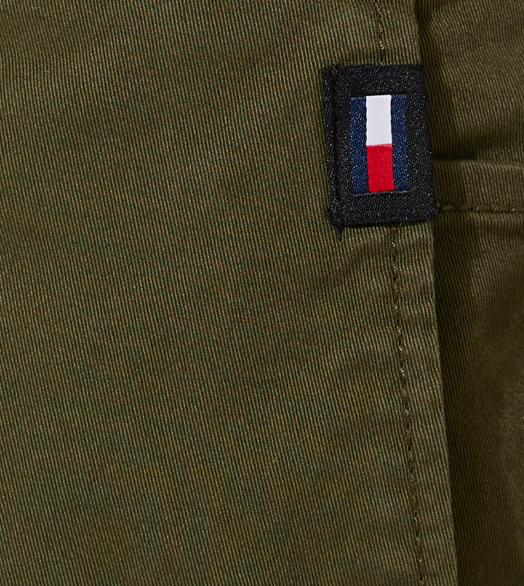 Solid Chino Shorts