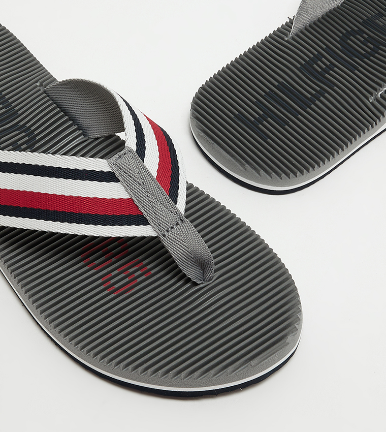 Logo Printed Flip-Flops