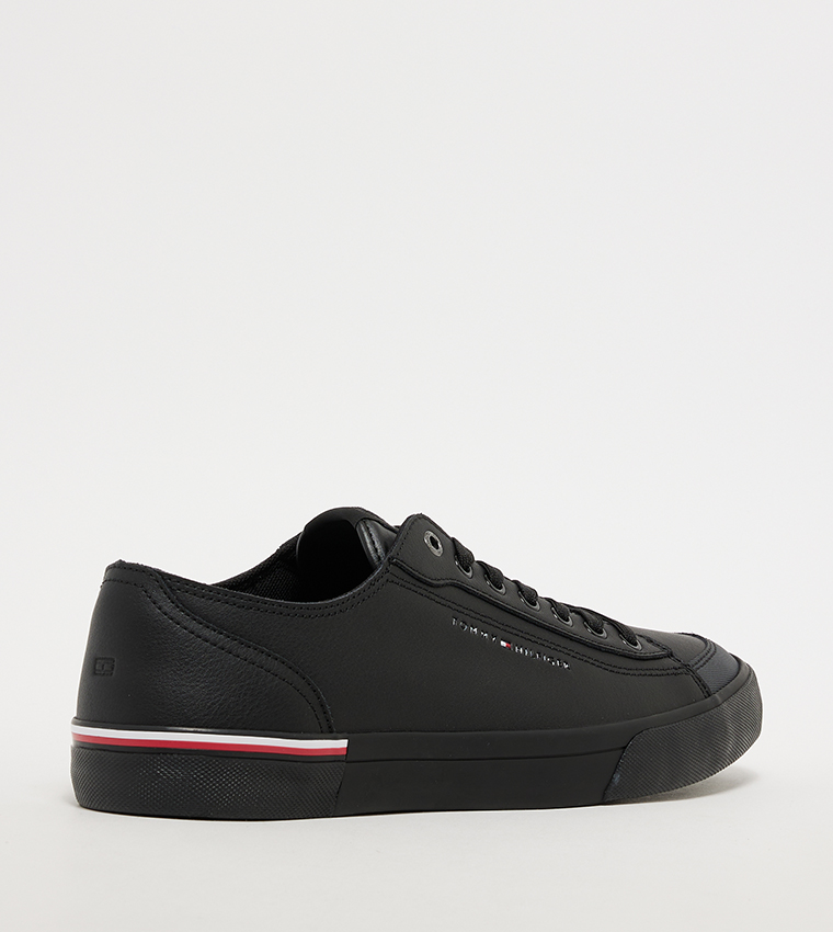 Corporate Vulcanized Leather Sneakers