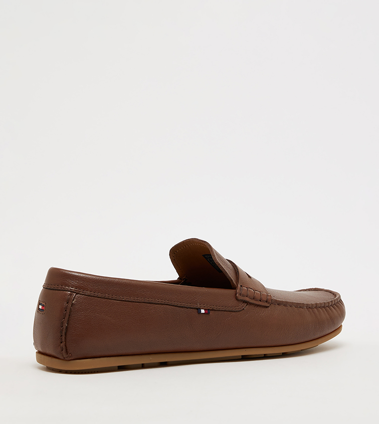 Round Toe Slip-On Loafers