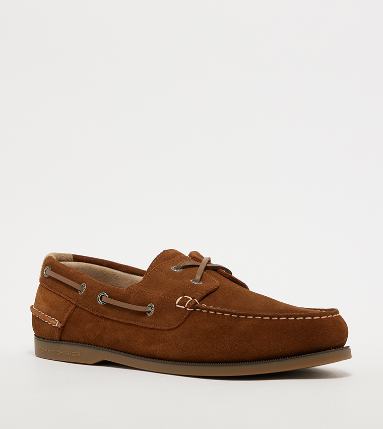 Suede Tommy Hilfiger Top Sider Tommy Hilfiger Boat Shoes Mens Online