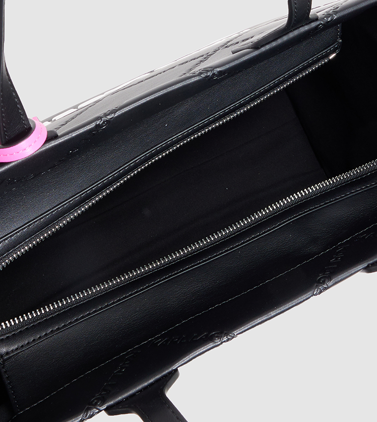 Logo Embossed Tote Bag
