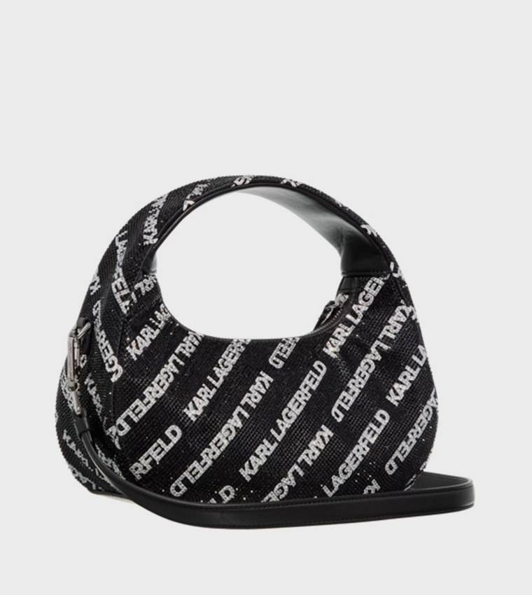 EVENING KUSHION Embellished Hobo Bag