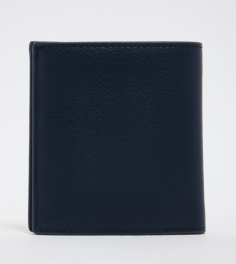 HERITAGE Textured Leather Bi-Fold Wallet