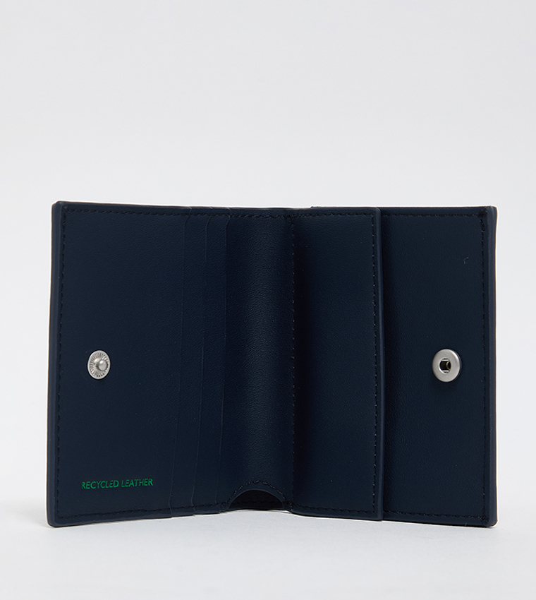 HERITAGE Textured Leather Bi-Fold Wallet