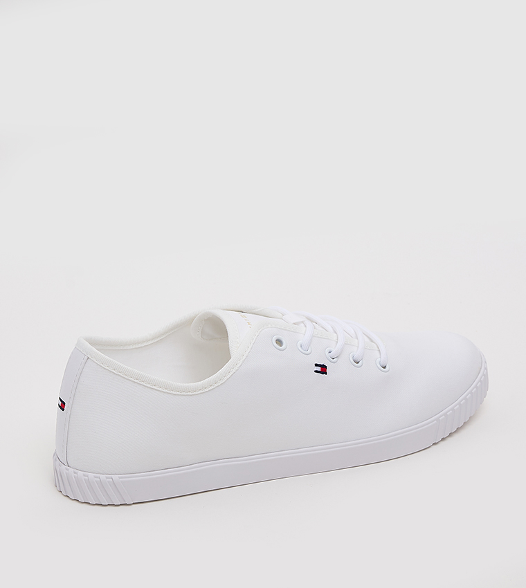 Flag Detail Lace-Up Shoes