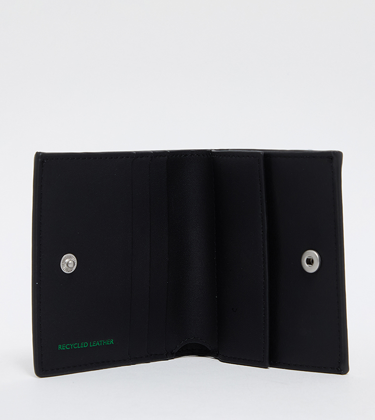 HERITAGE Textured Leather Bi-Fold Wallet