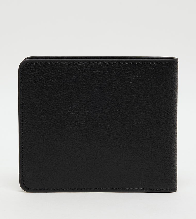 Logo Detail Suede Duff Wallet