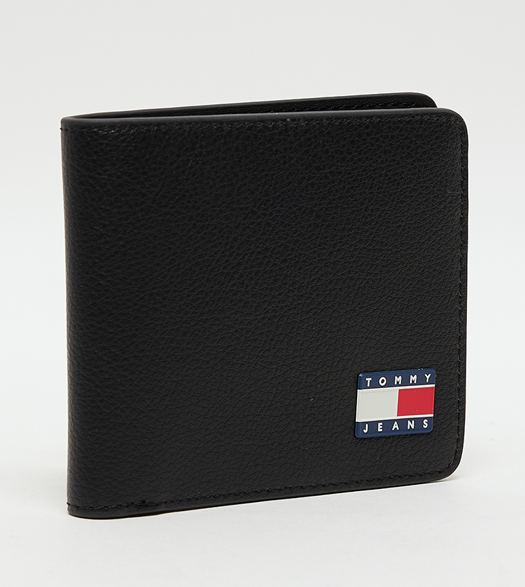 Logo Detail Suede Duff Wallet