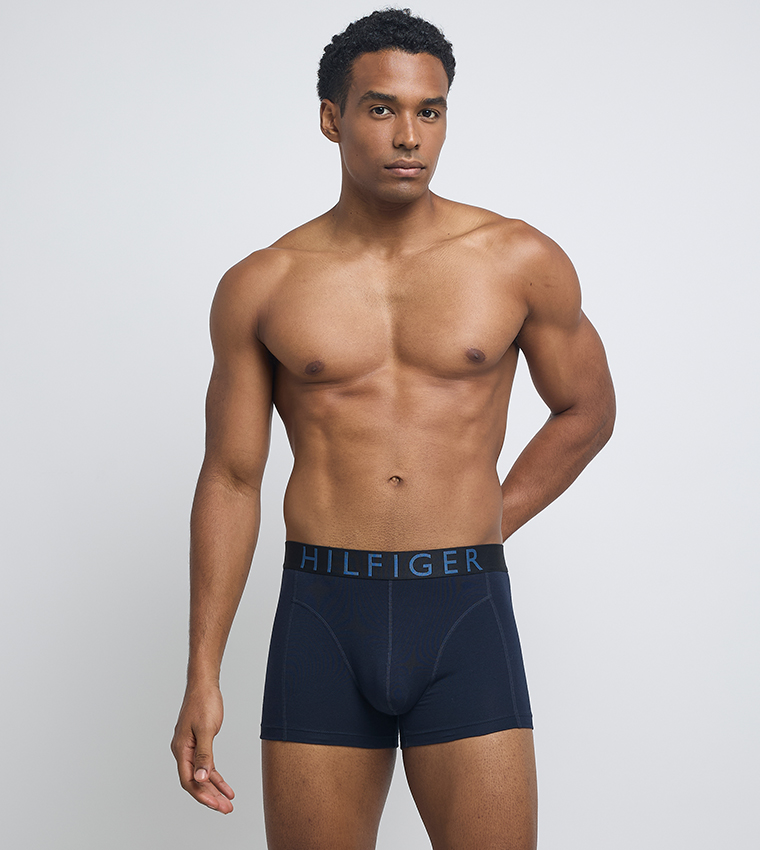 3-Pack Logo Waistband Trunks
