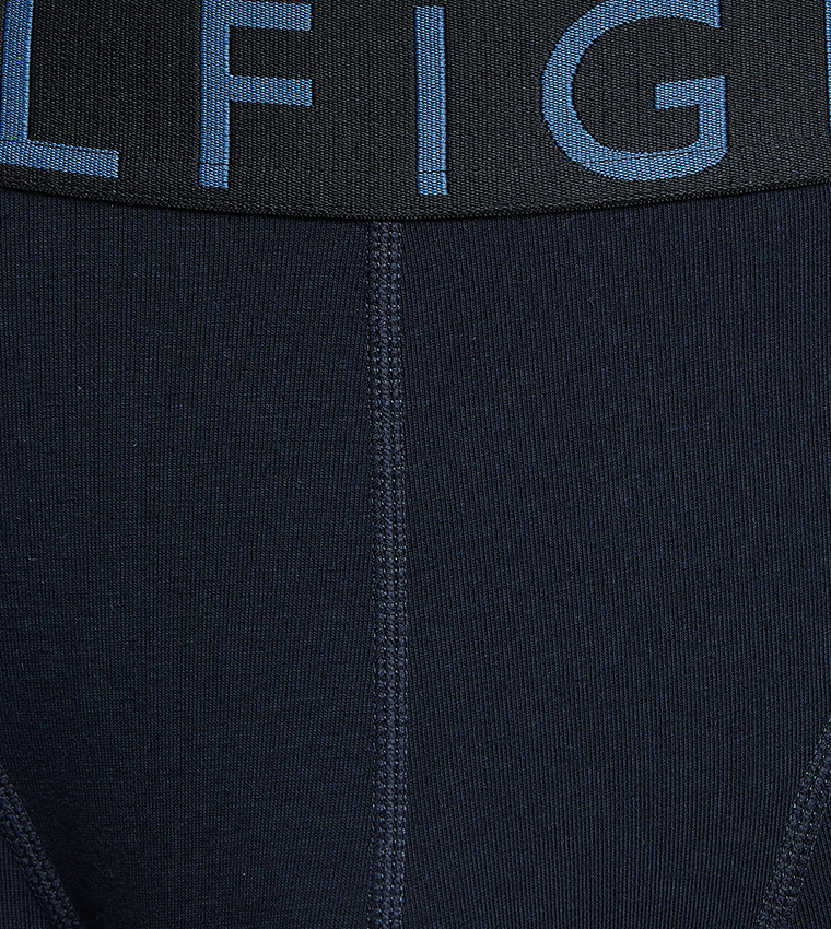 3-Pack Logo Waistband Trunks