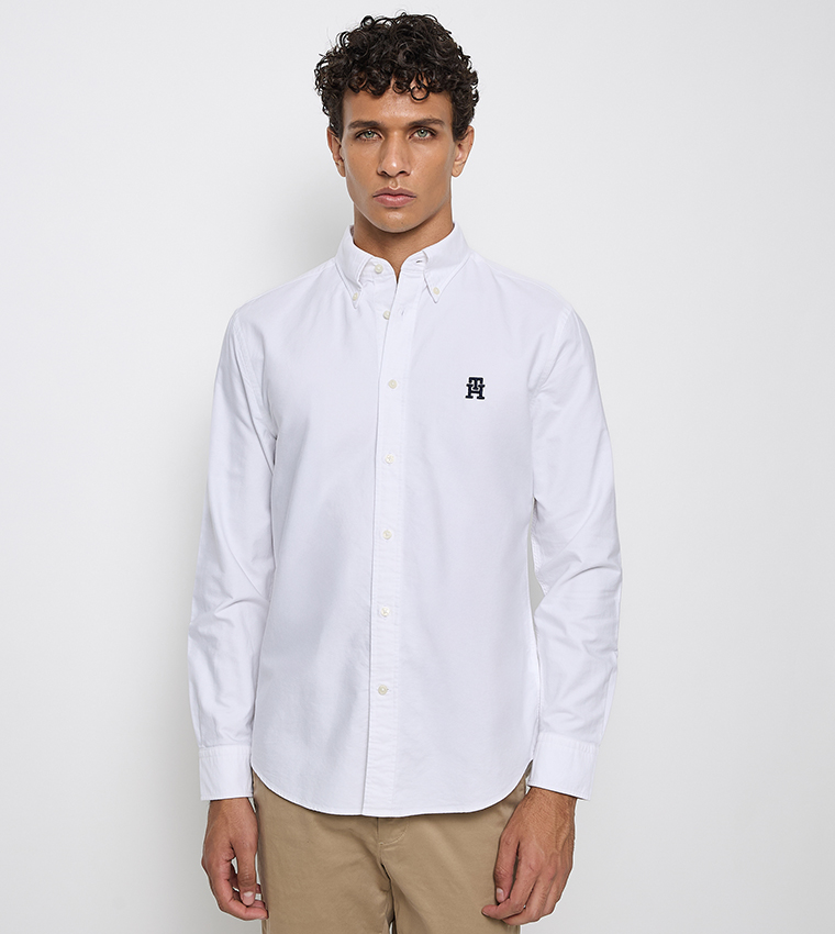 HERITAGE Logo Detail Oxford Shirt