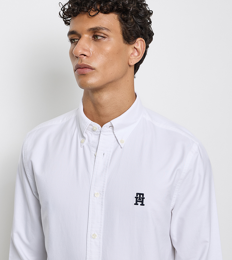 HERITAGE Logo Detail Oxford Shirt