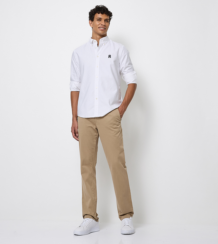 HERITAGE Logo Detail Oxford Shirt