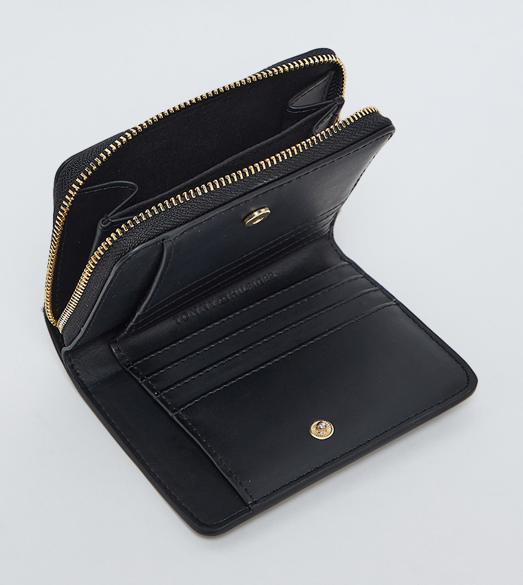 Monogram Detail Mini Wallet