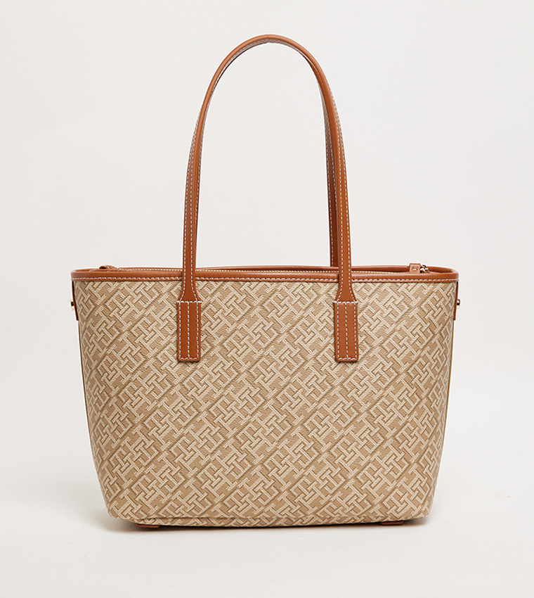 Logo Printed Tote Bag